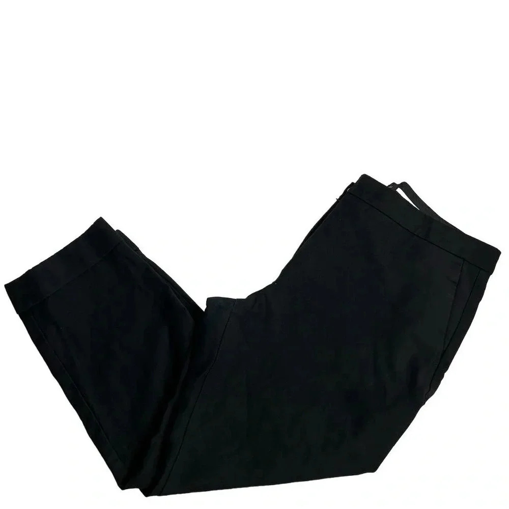 Ann Taylor Women's Size 14 Black Straight‎ Leg Dress Pants